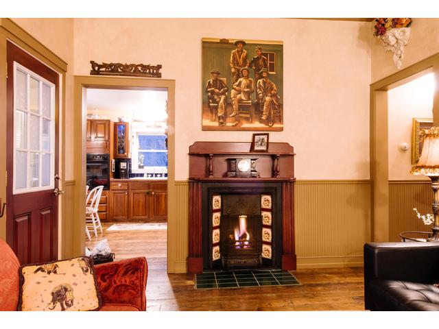 Standing in the family room looking toward the kitchen