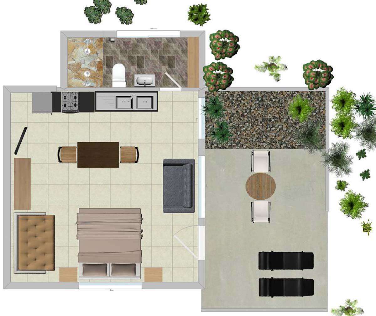 (#3 of 5) Coco Bungalow: ocean view studio
