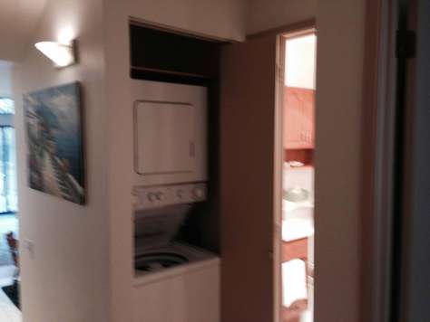 Laundry area