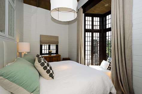 Beautiful sitting area nestled in the expansive bay window