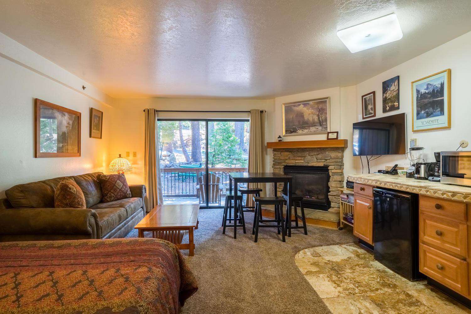 Full view of the condo.