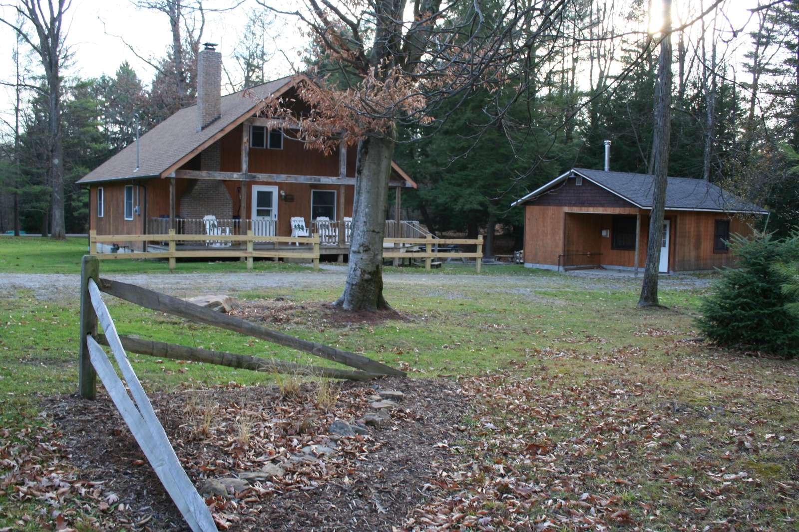 Sunburst Locust Cabin and Sunburst Annex Cabin.