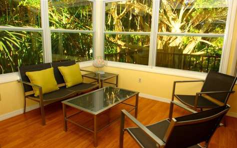Florida Room with lots of windows