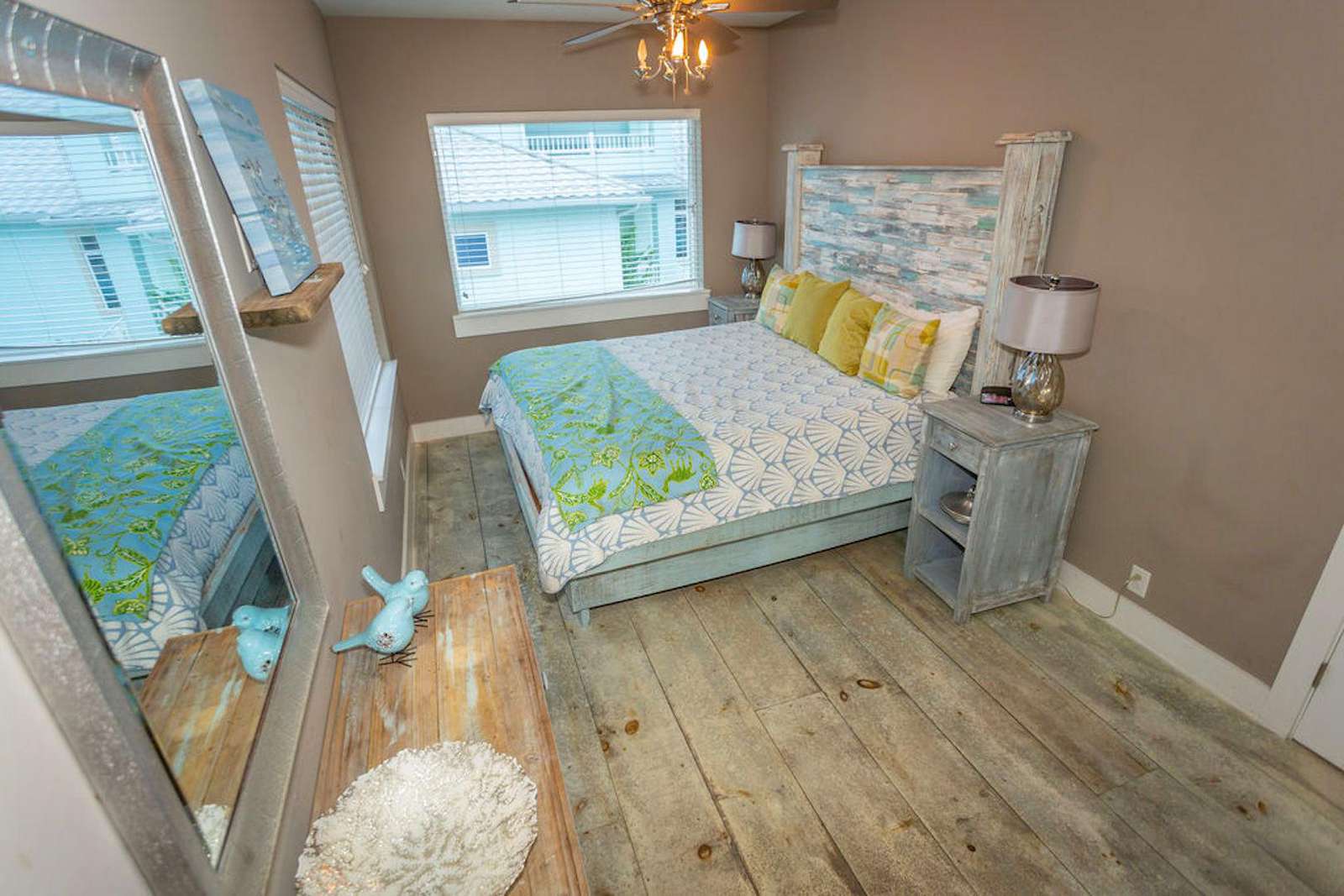 Bedroom # 5 king bed two large rooms overlooking the ocean