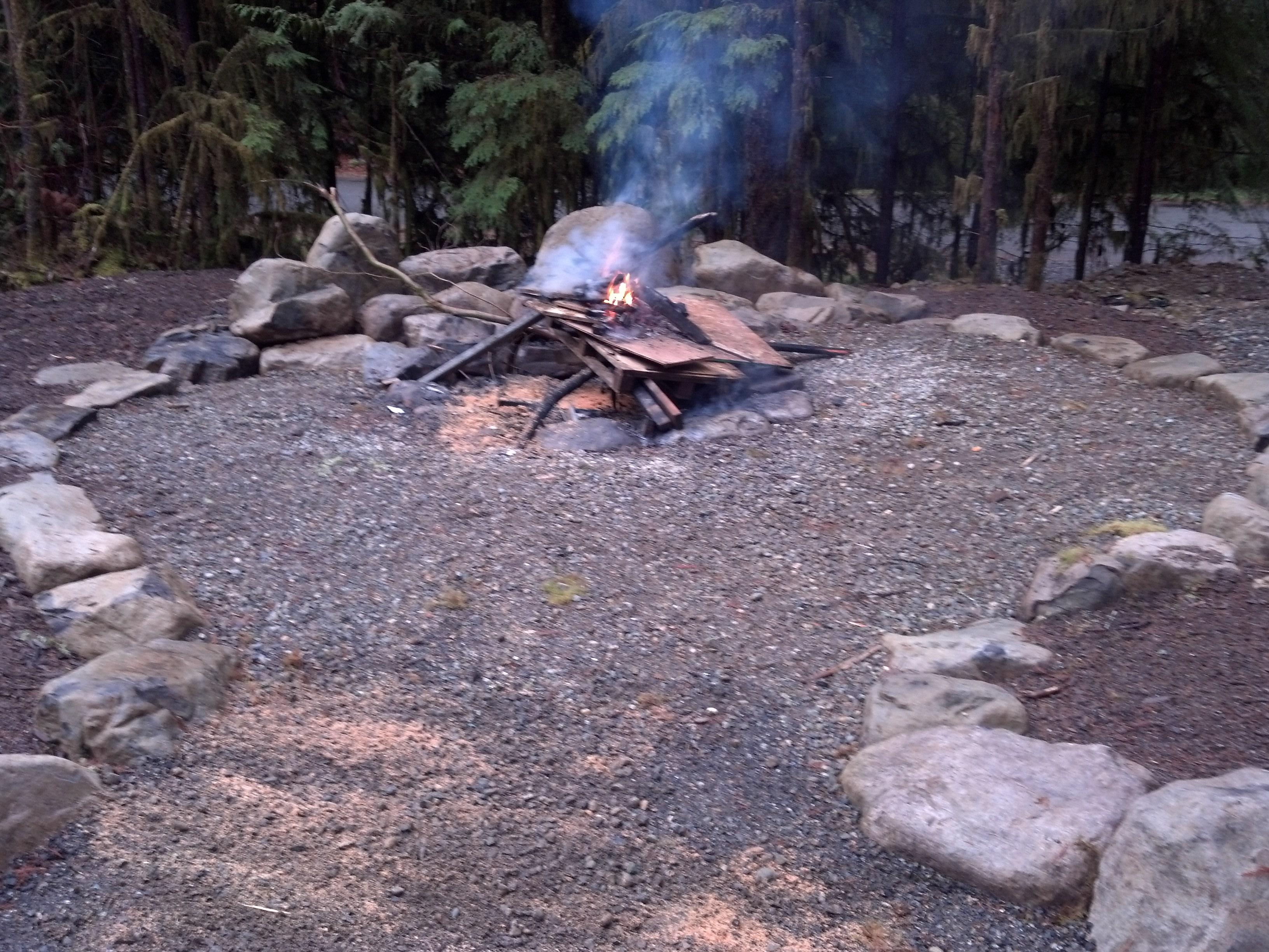 Huge Fire Pit BYOW!