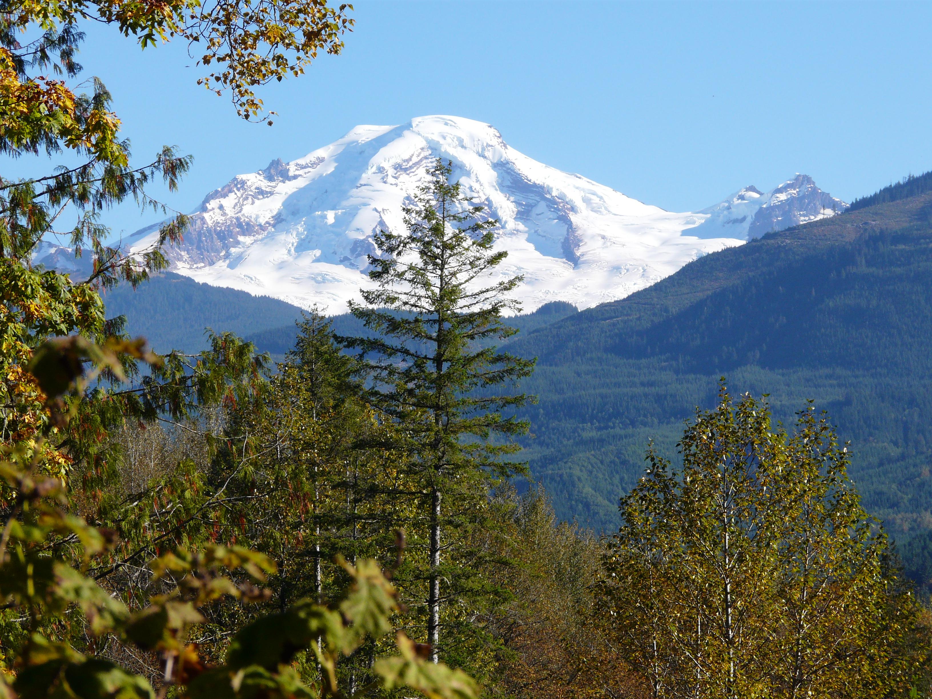 A view of Mt. Baker