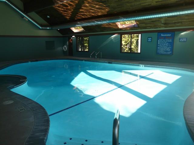 One of the two pools