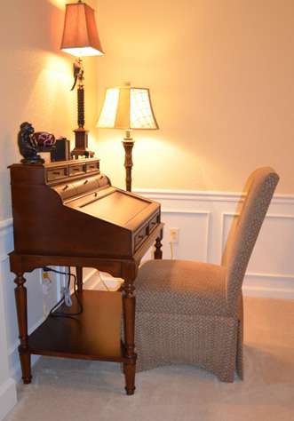 Desk and Chair - High speed Wireless Internet