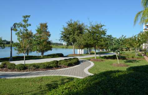 Walking and jogging trails