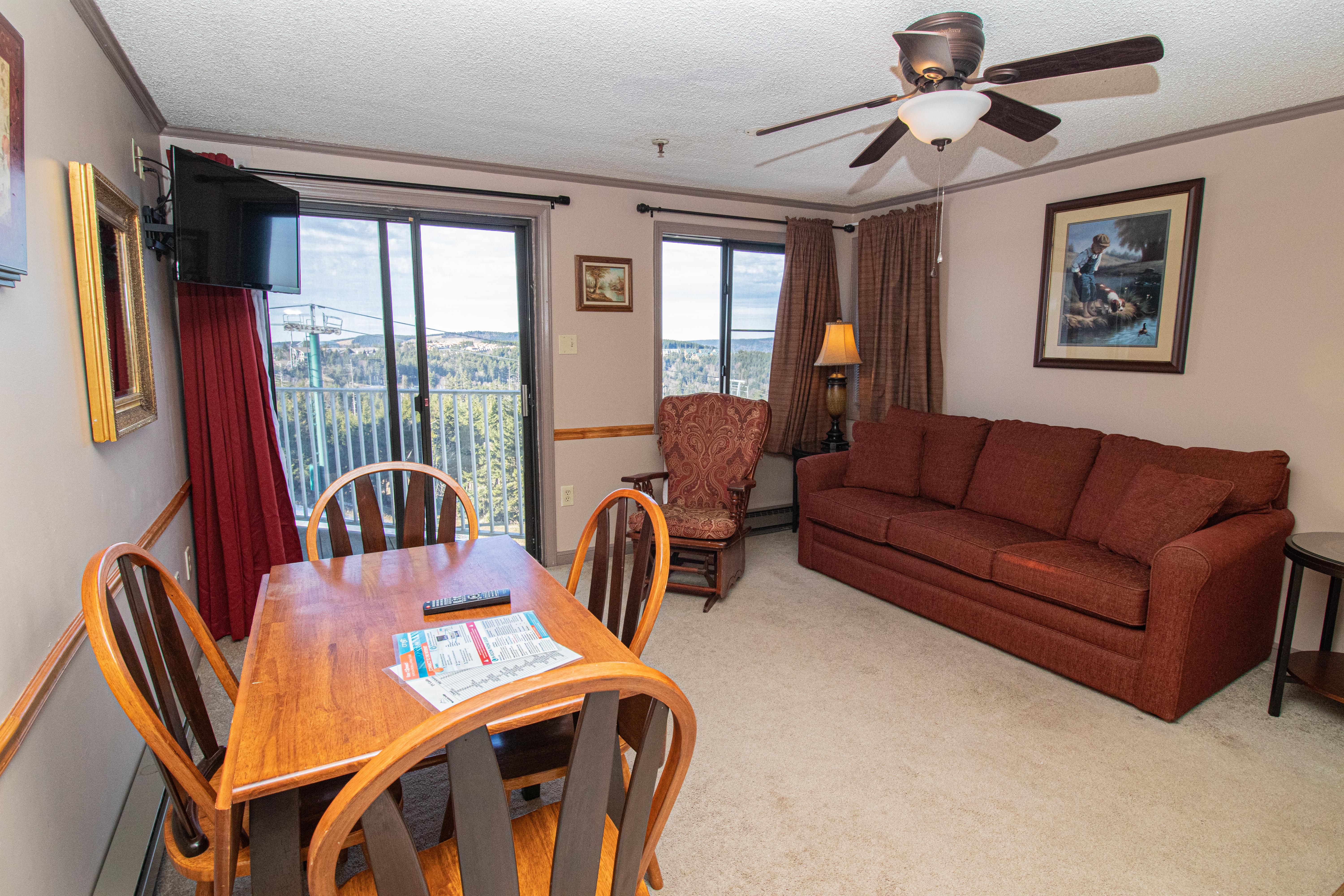 Mountain Lodge 242 is clean, cozy, and affordable!