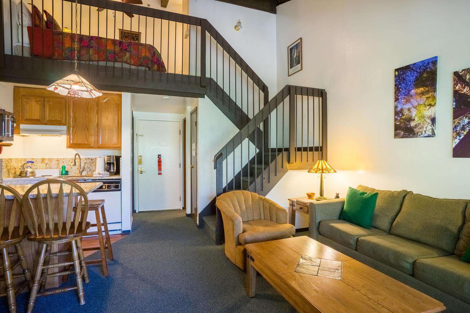 Living Area + Loft