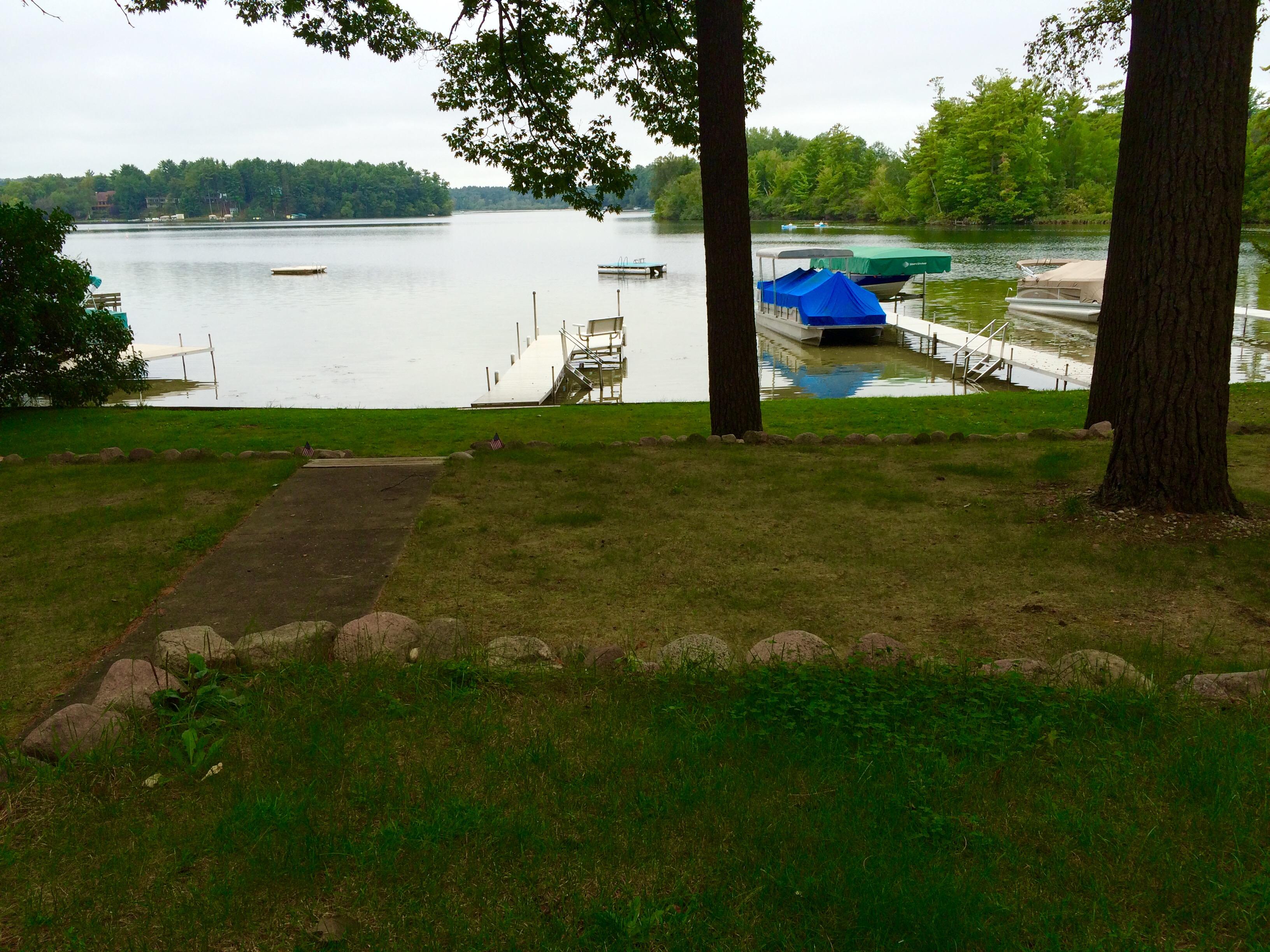 Green cottage dock