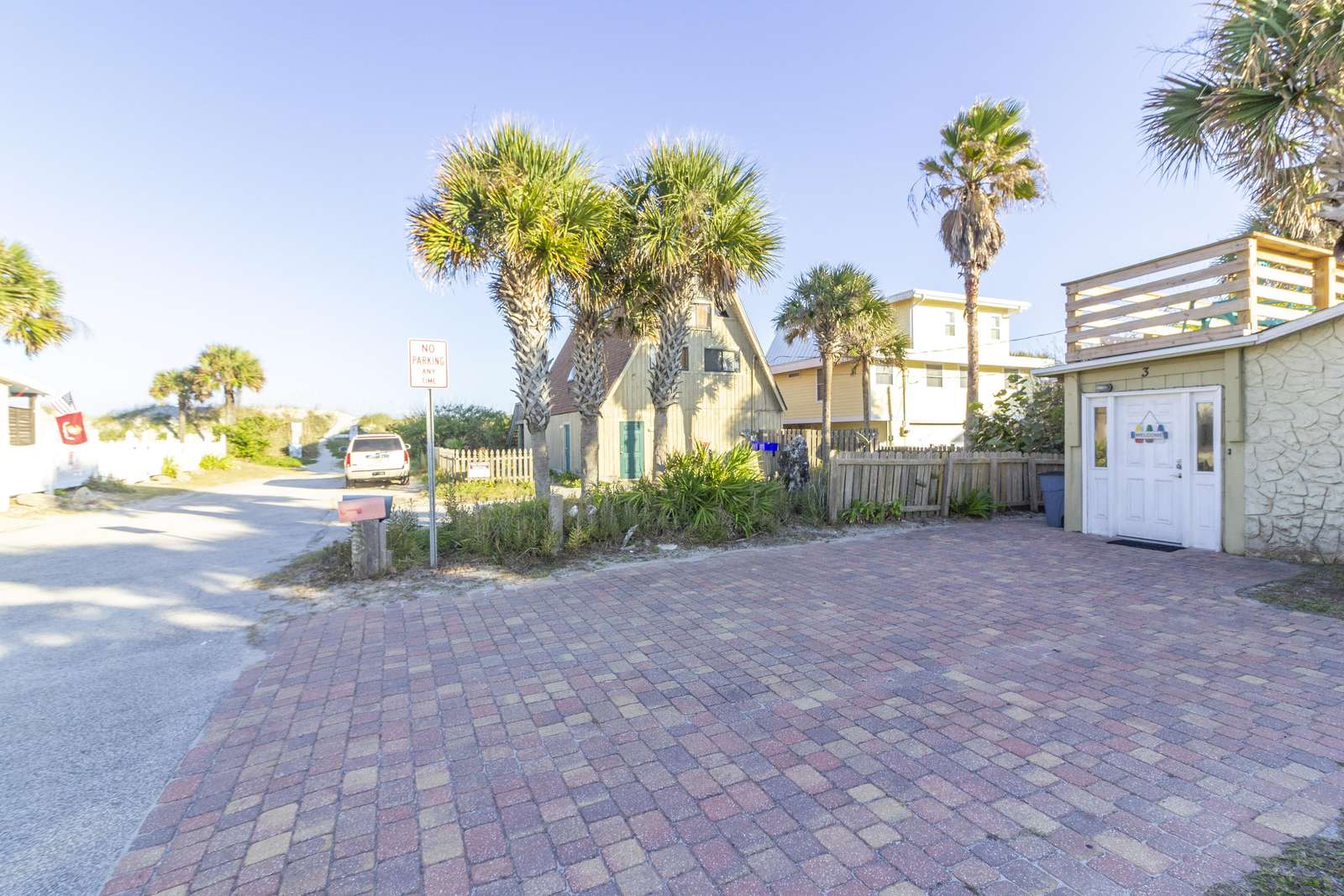 Just a few feet from the path to Beach!
