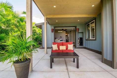 Private deck for Beach Villa Master Bedroom