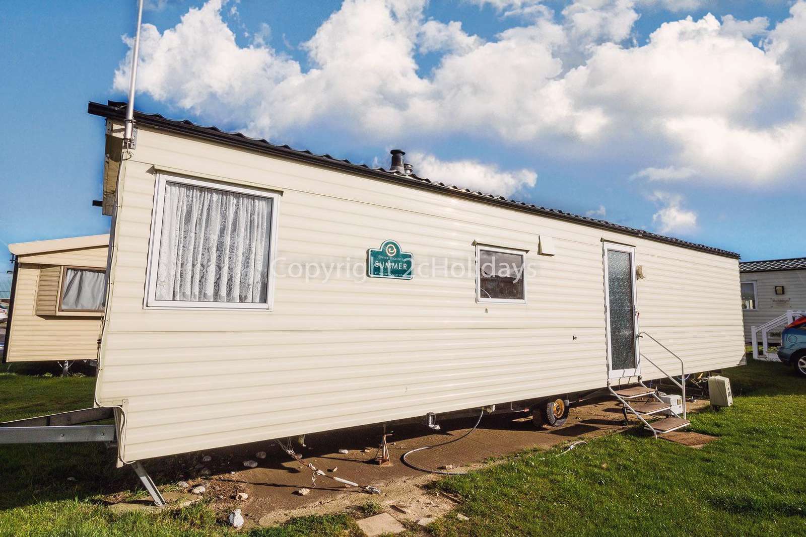 8 berth accommodation at Seashore Holiday Park