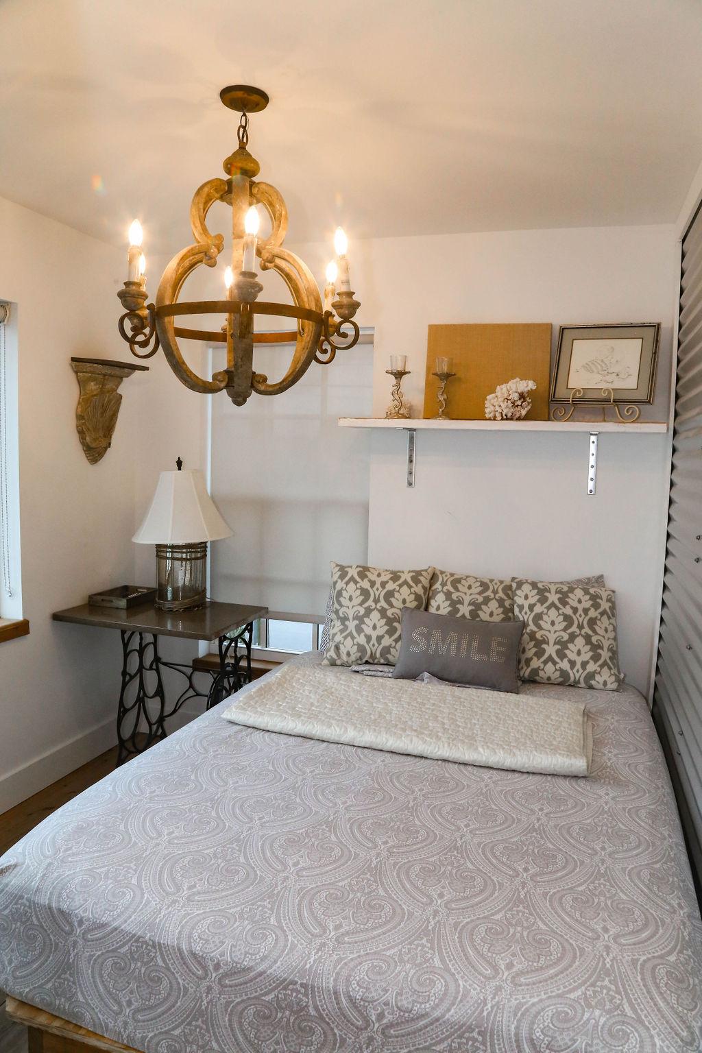Bedroom # 3 has queen bed/ocean view