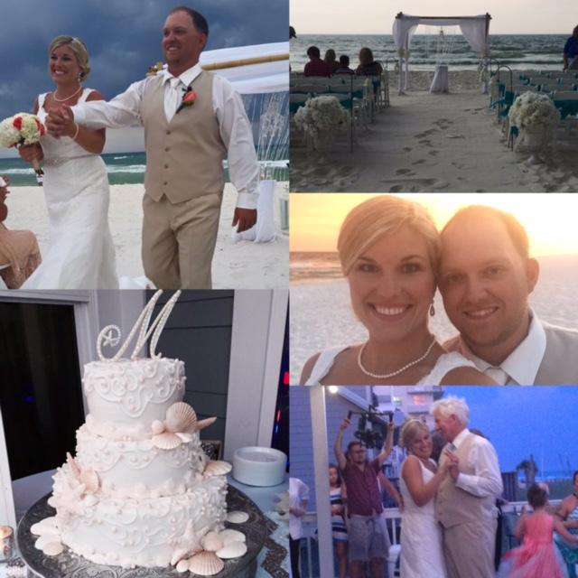 Wedding & Reception Gulf front
