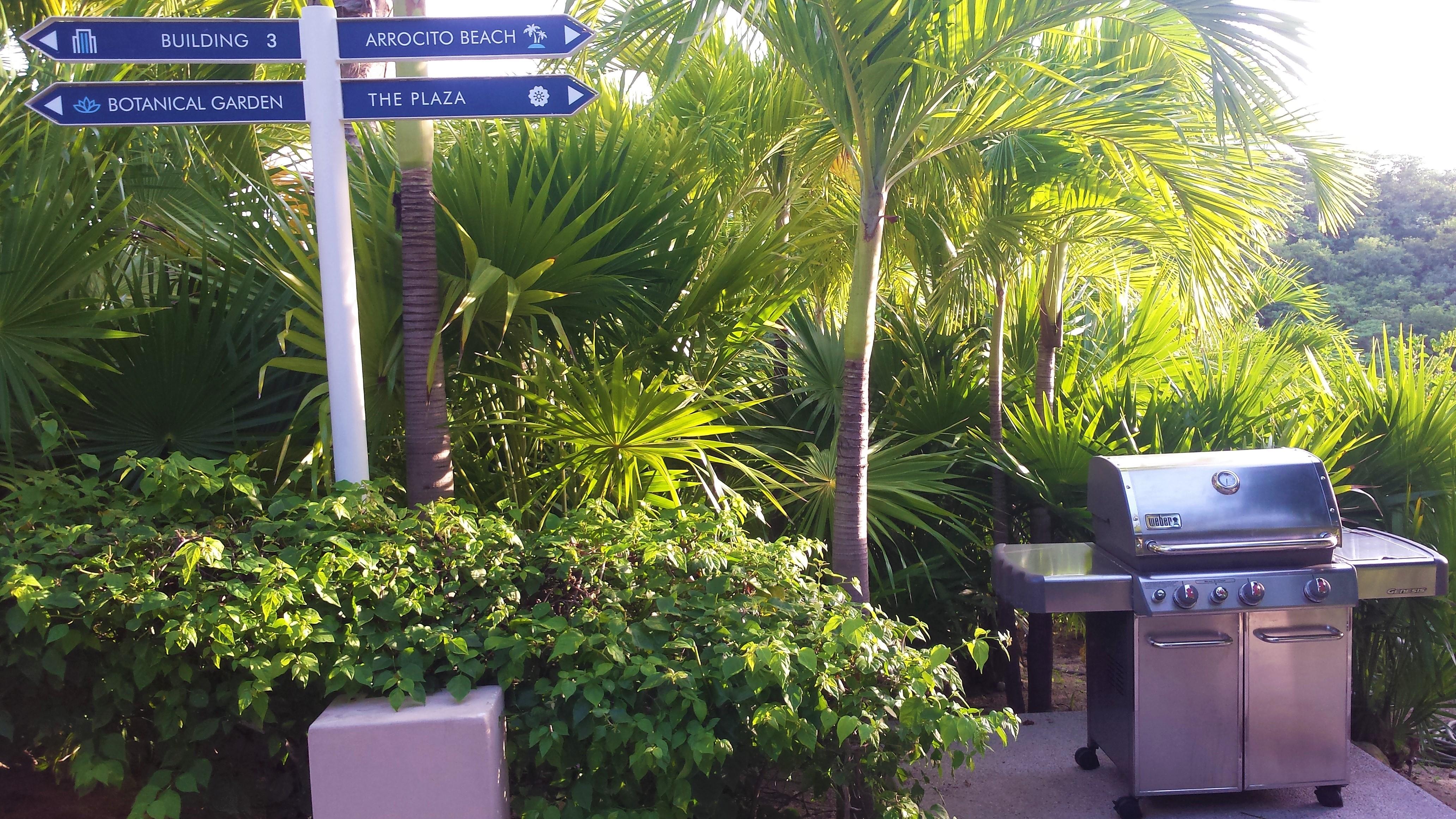 Shared BBQ areas on site