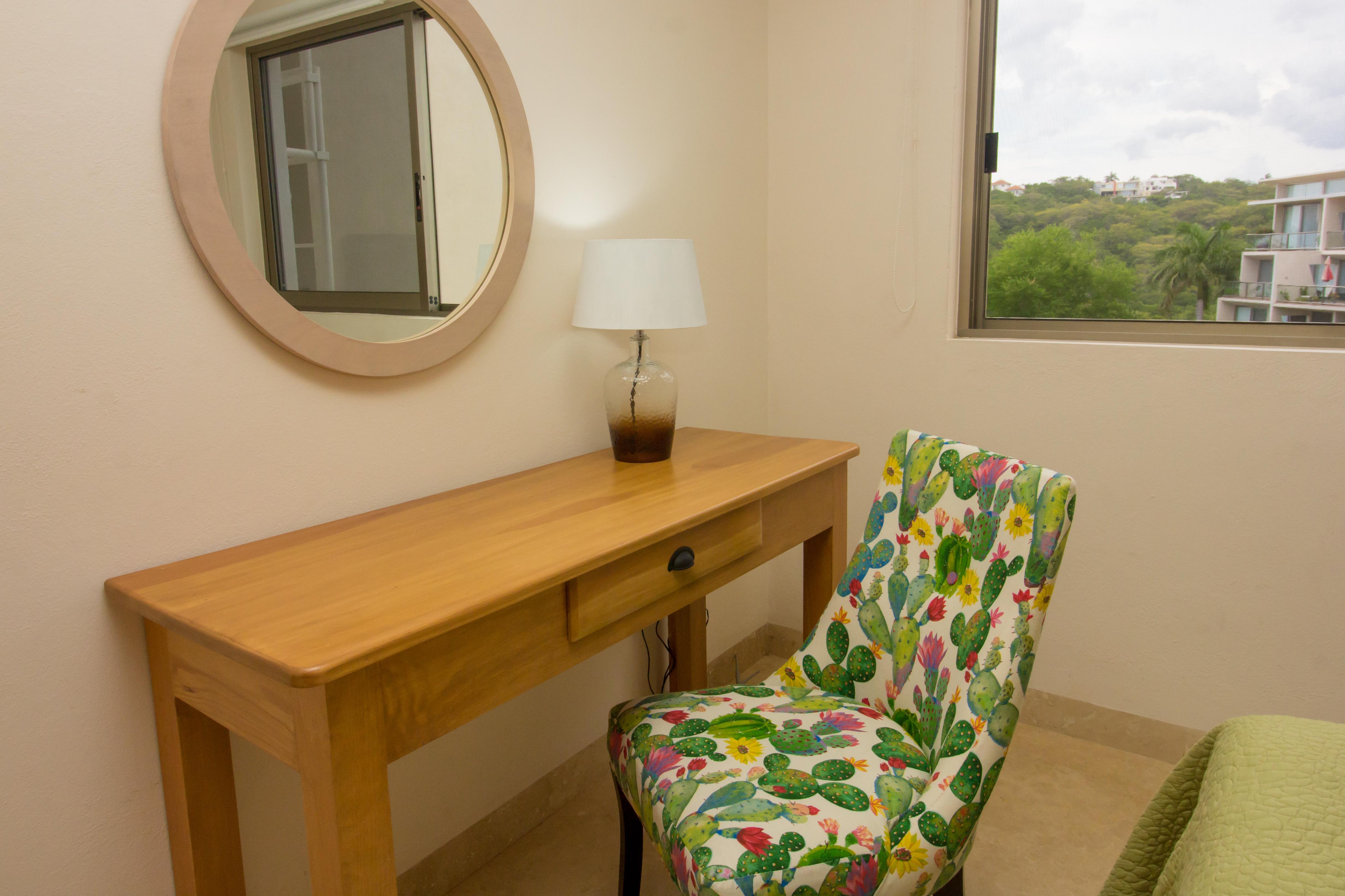 Second bedroom workspace