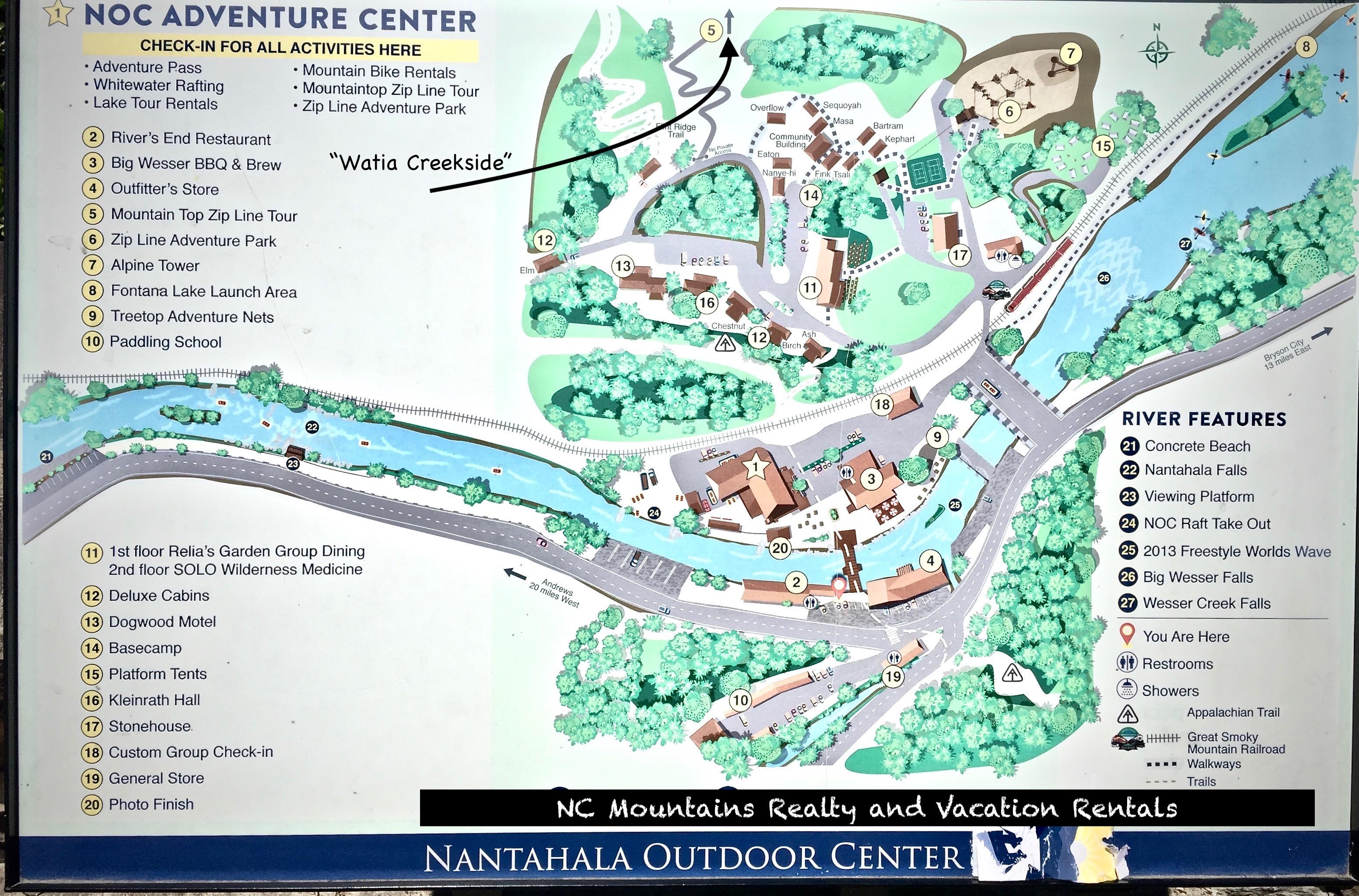 The N.O.C. is easily accessible via your Private "back road"
