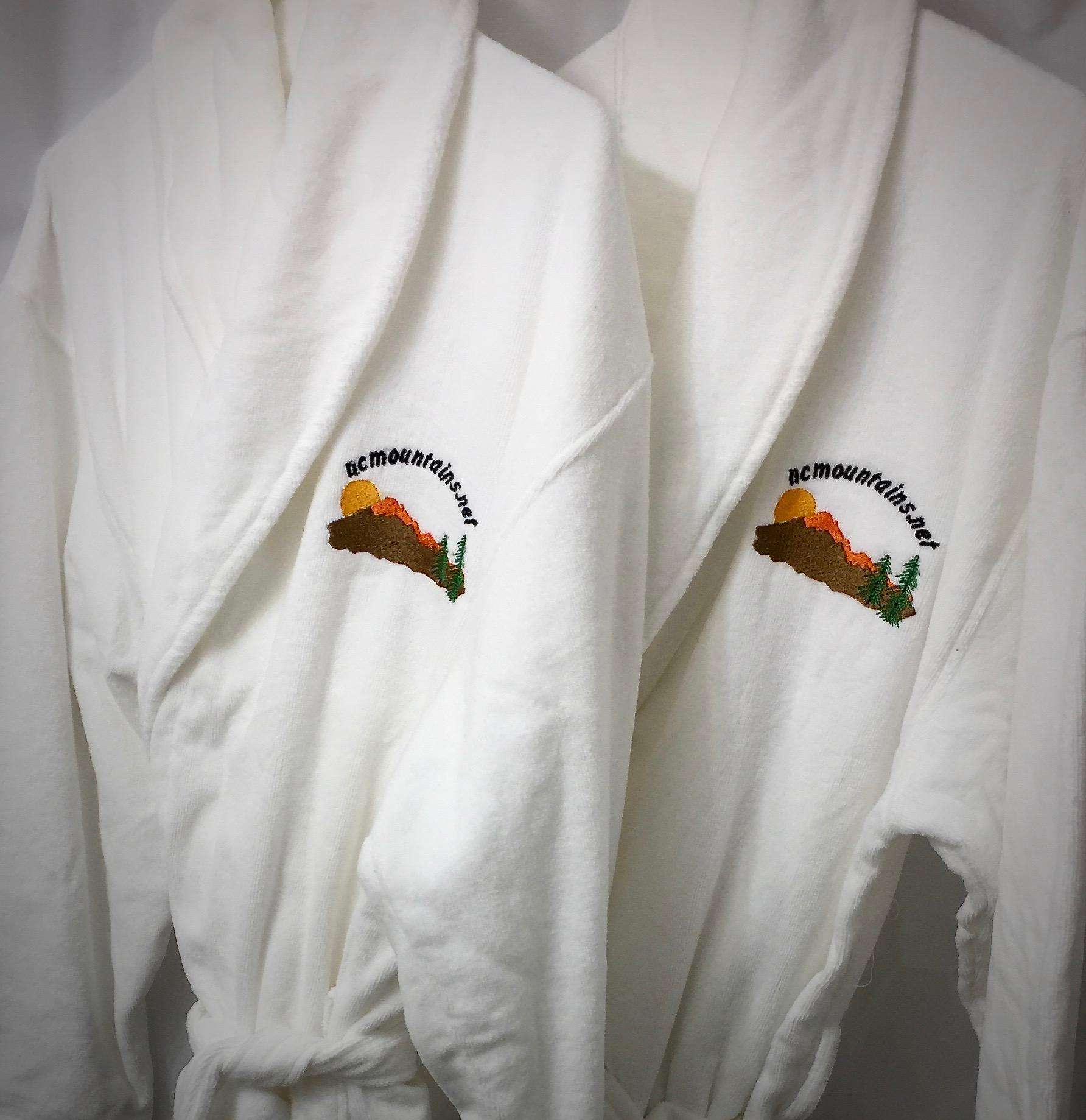 Two plush bathrobes are available for your use during your stay