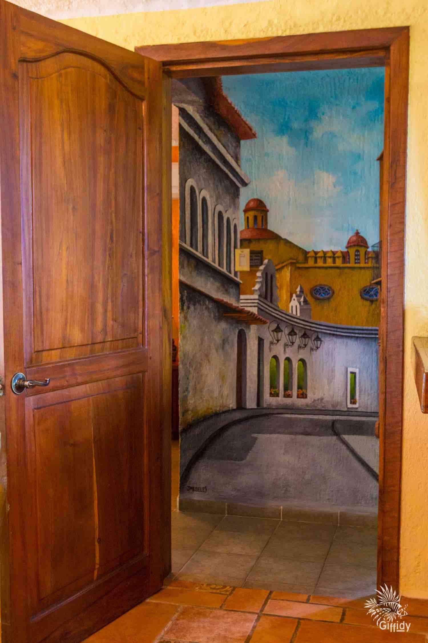 Door and Mural