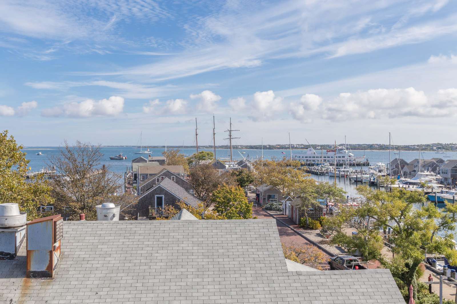 View from the roof deck