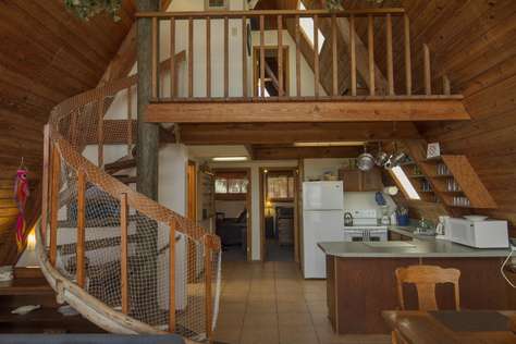 Second floor - open concept!