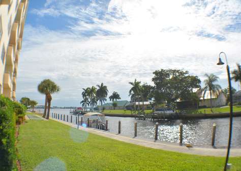 View down the canal