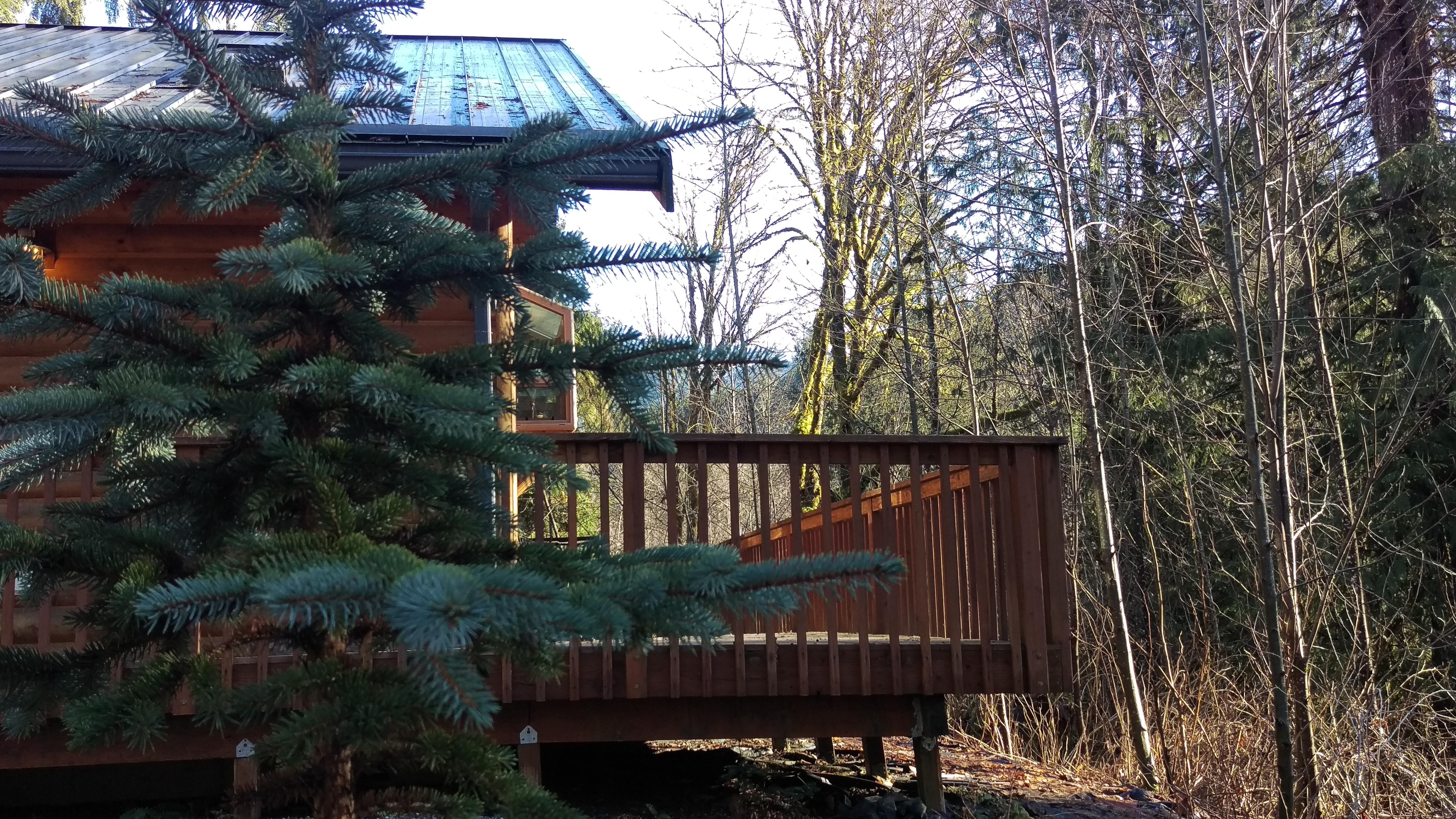 Deck with Partial Baker Seasonal View