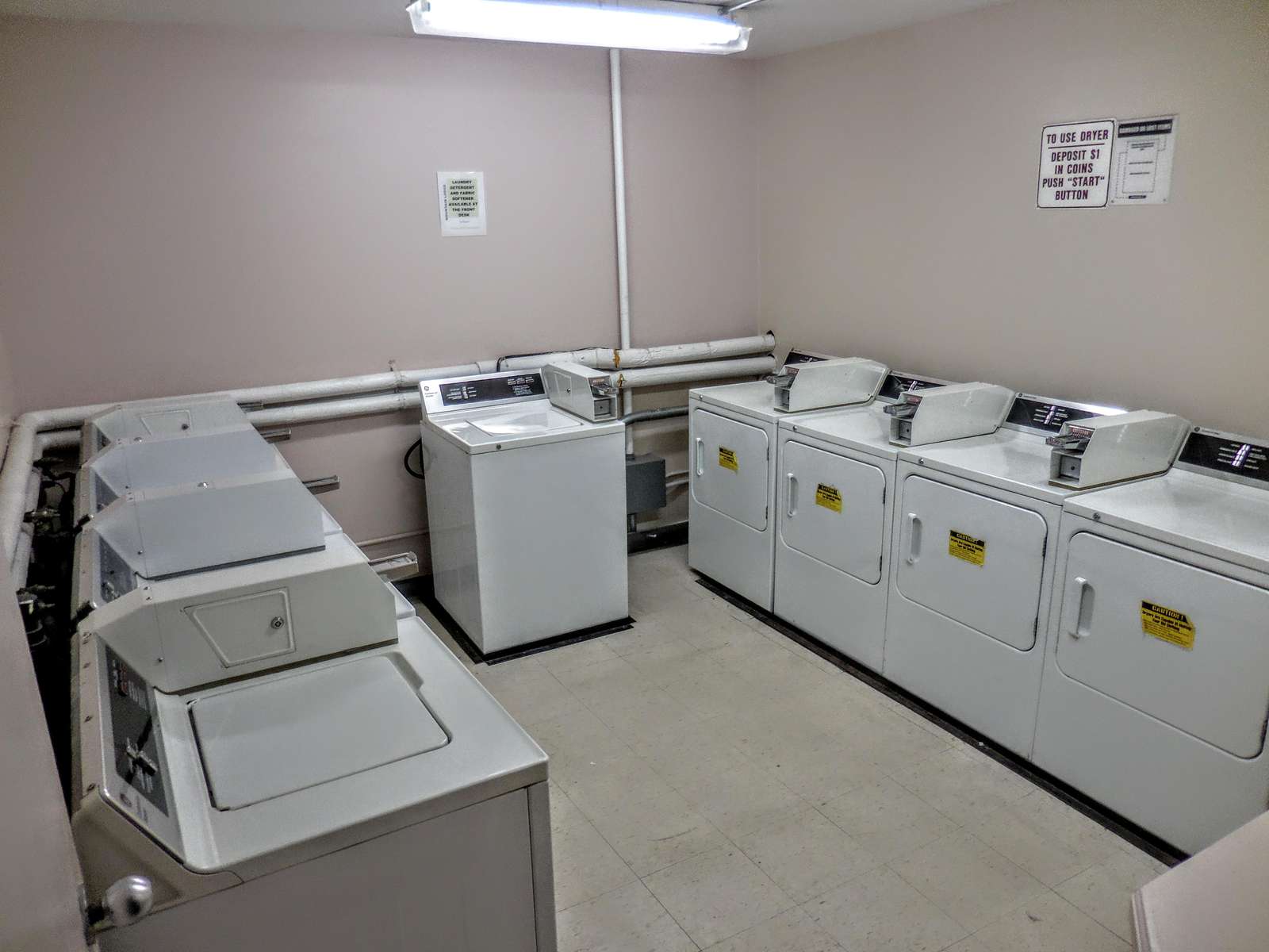Community (coins) Washer/Dryer is down the hall from ML332