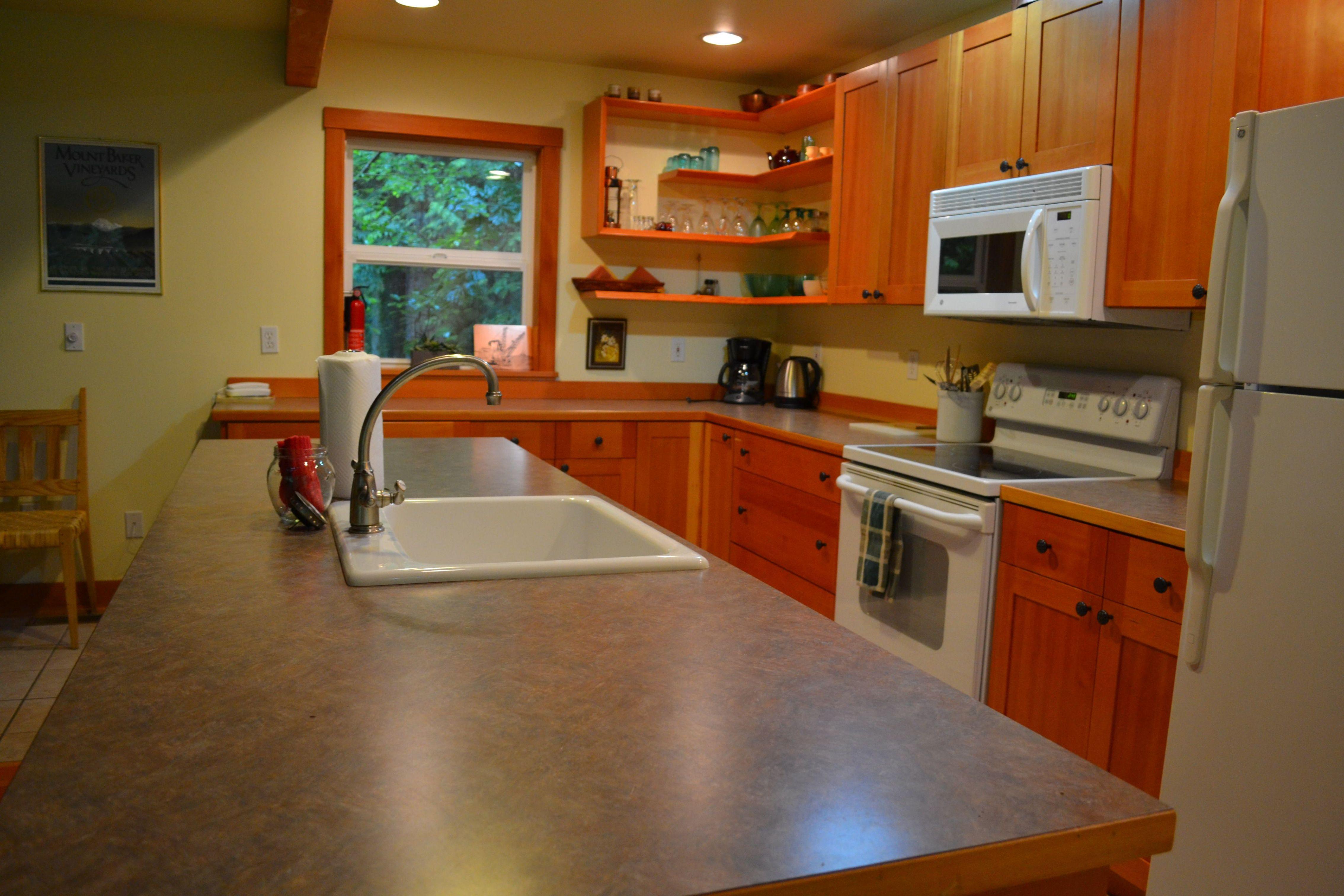 Kitchen Island View