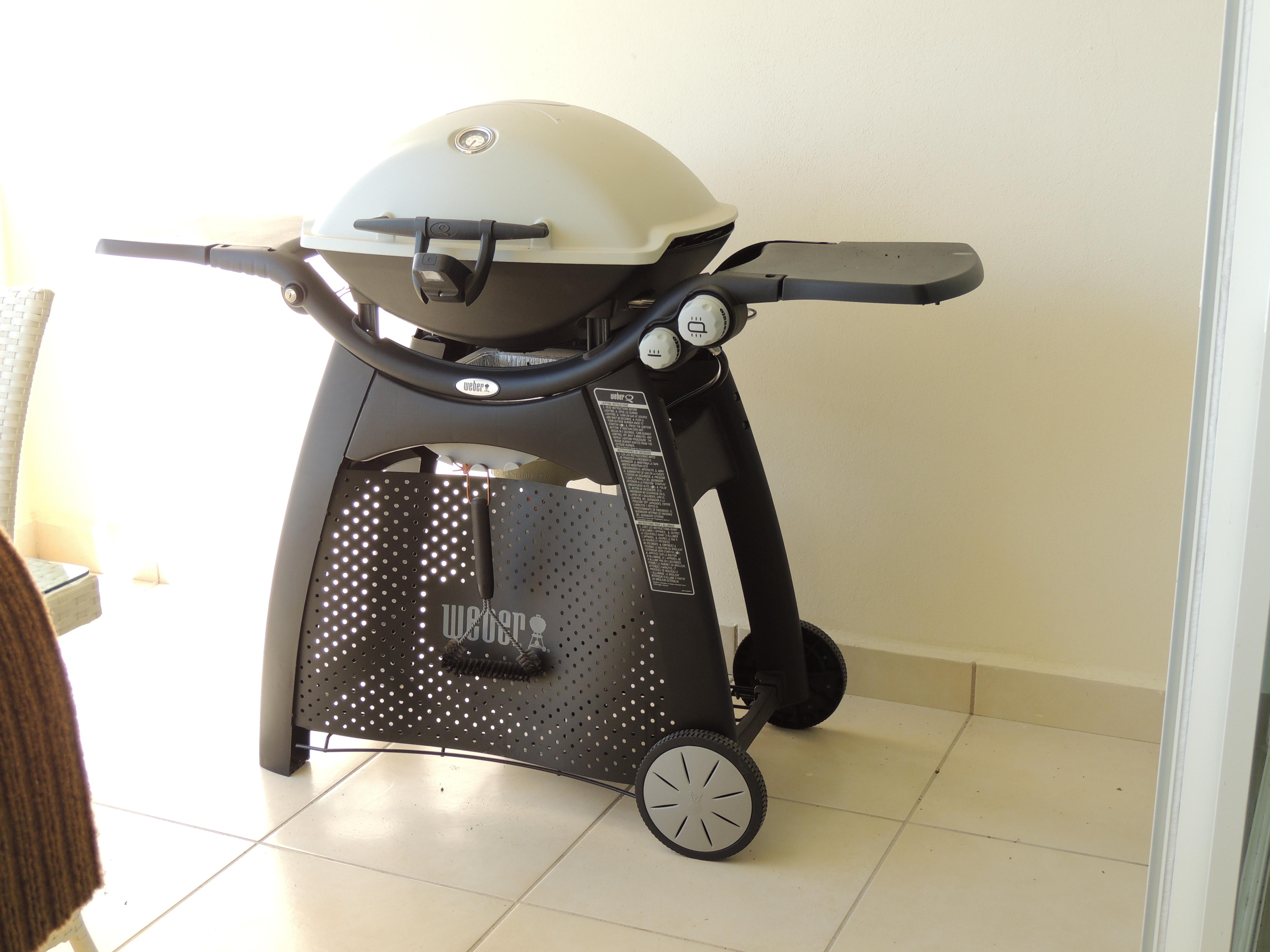 Weber propane BBQ