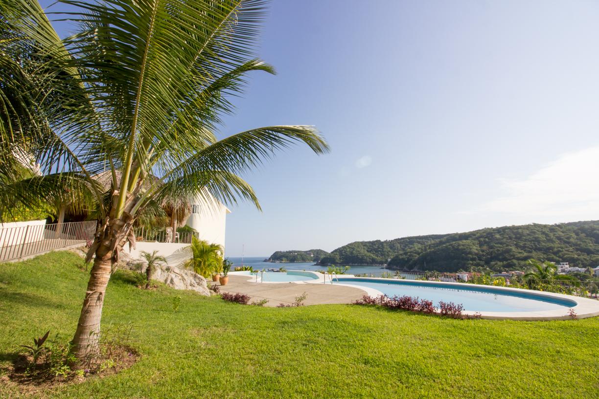 Steps to the pool with gorgeous ocean views