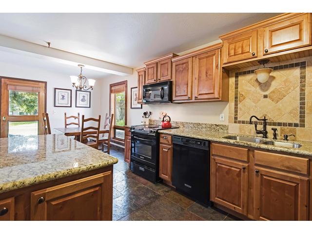 Updated kitchen cabinets and appliances