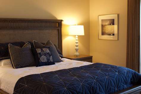 Master bedroom King Size bed