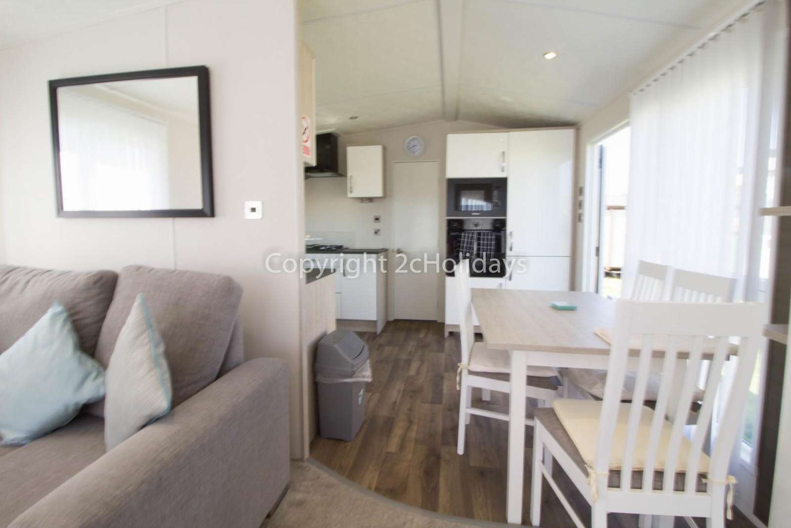 Broadland Sands Holiday Park, In Suffolk.