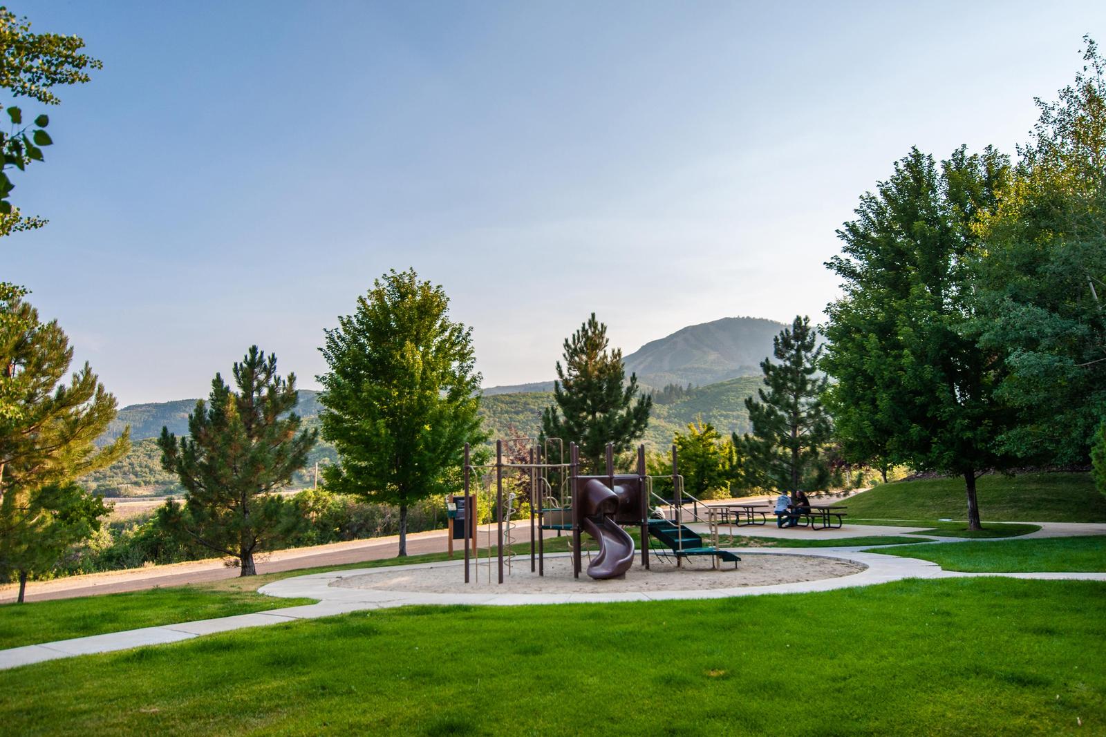 Playground and picnic area