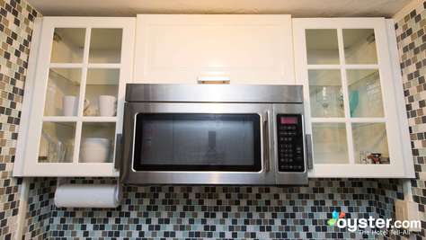 in suite kitchen in your guest house room