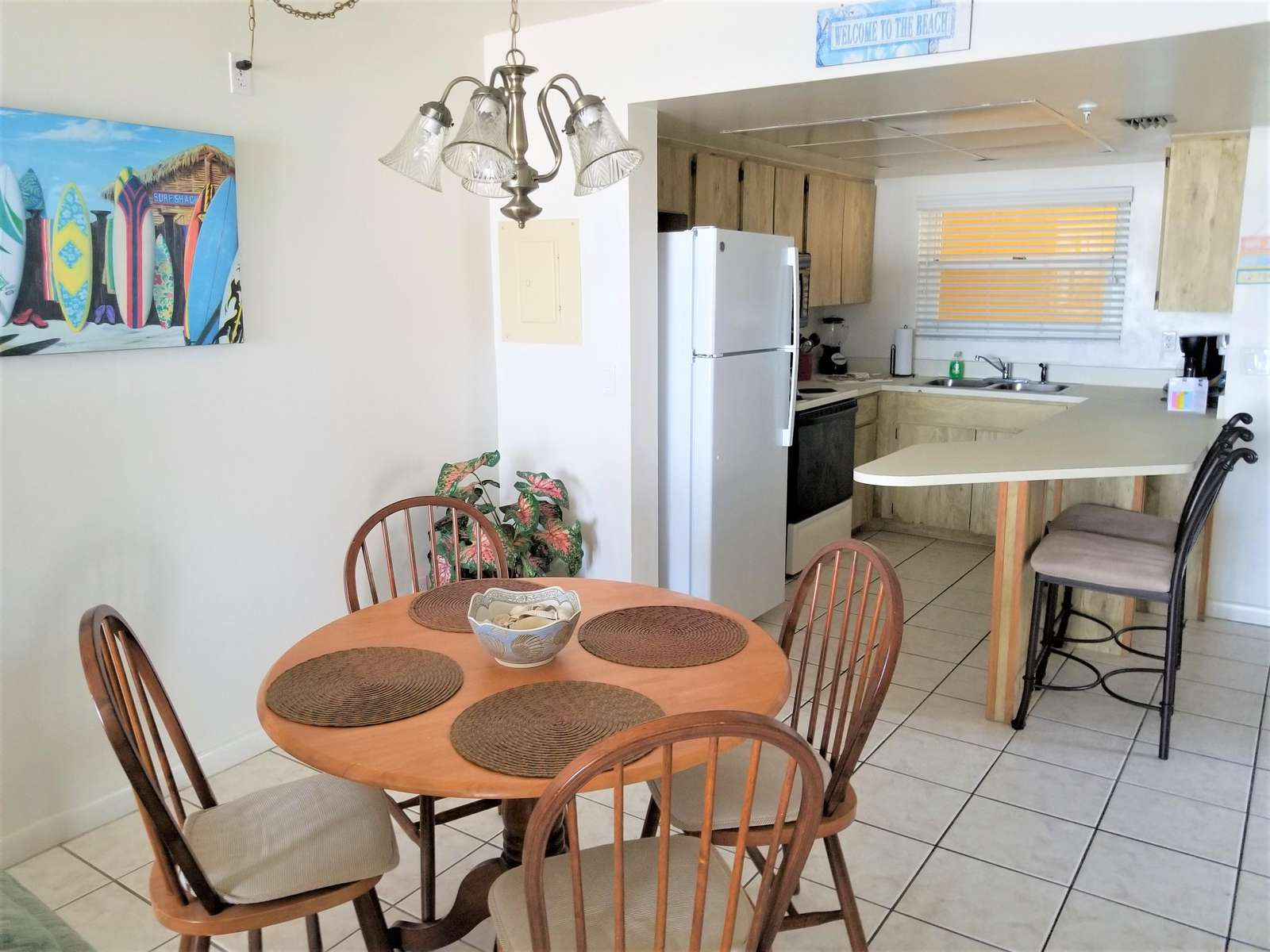View toward the kitchen