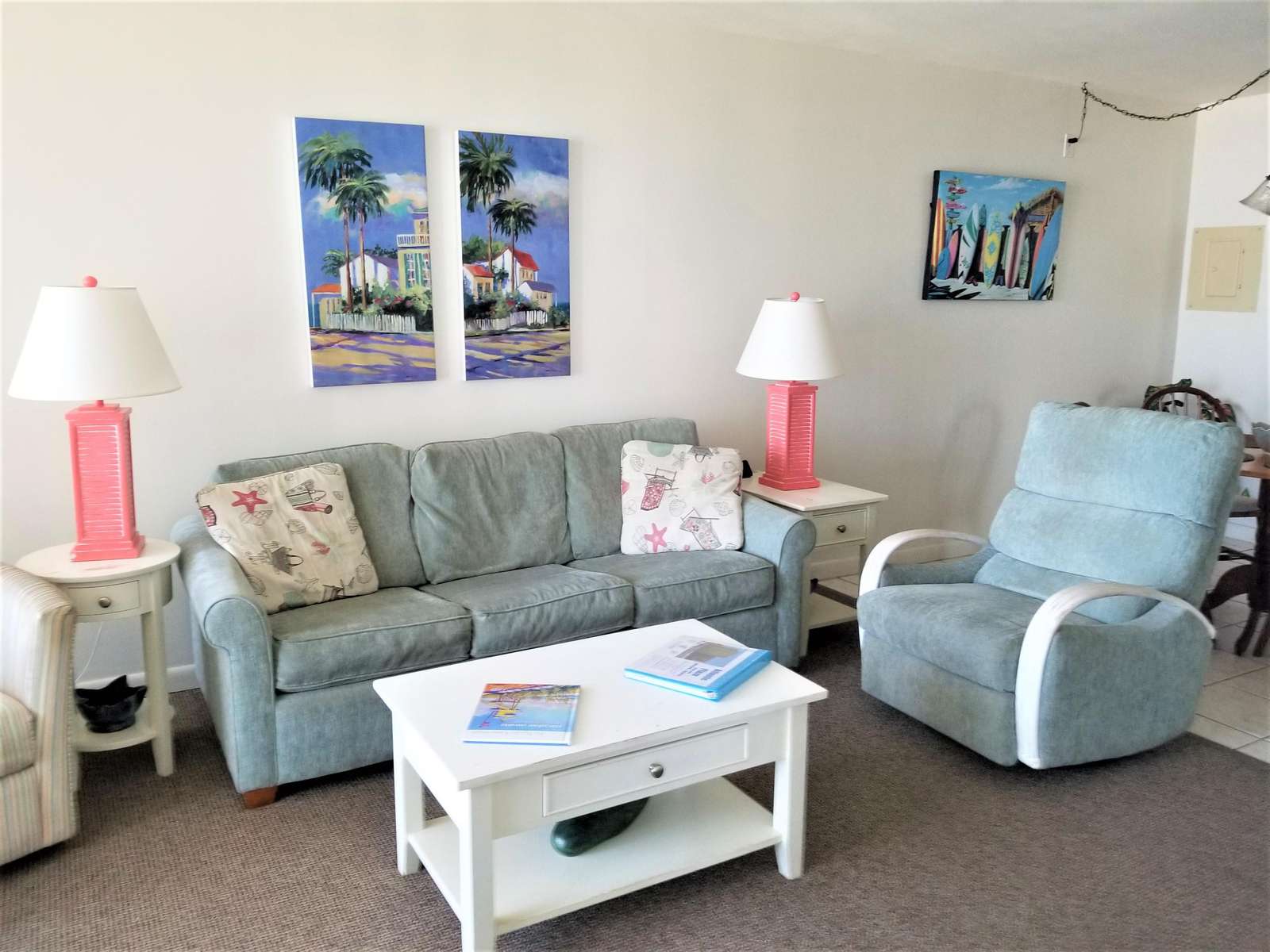 View of living room