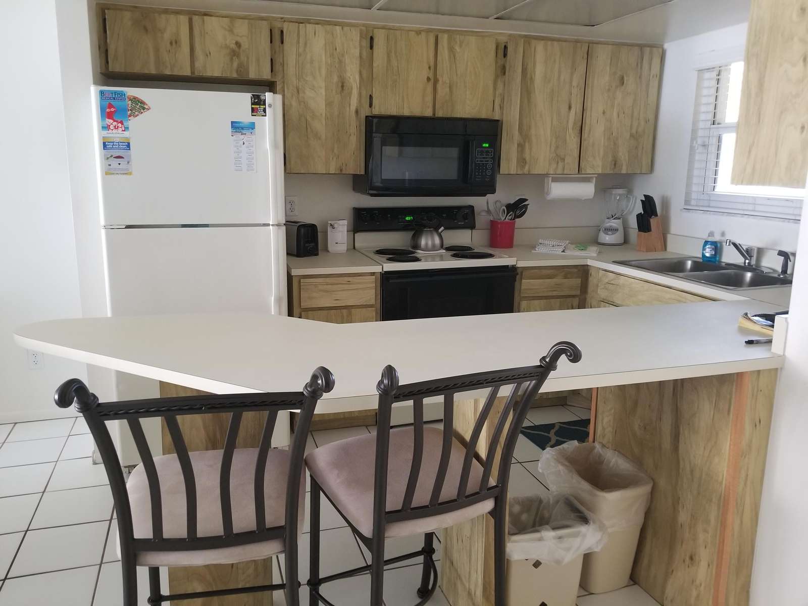View of kitchen