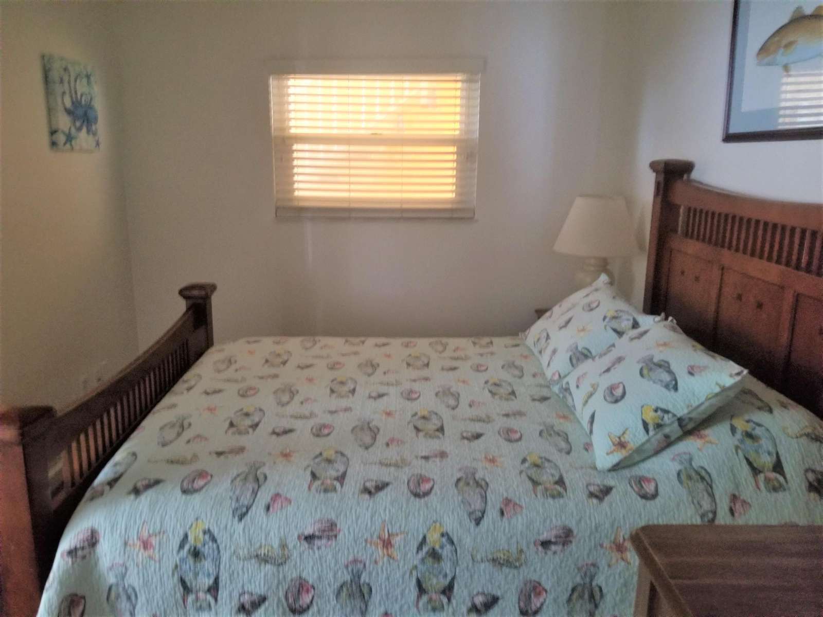 Guest bedroom view from bath