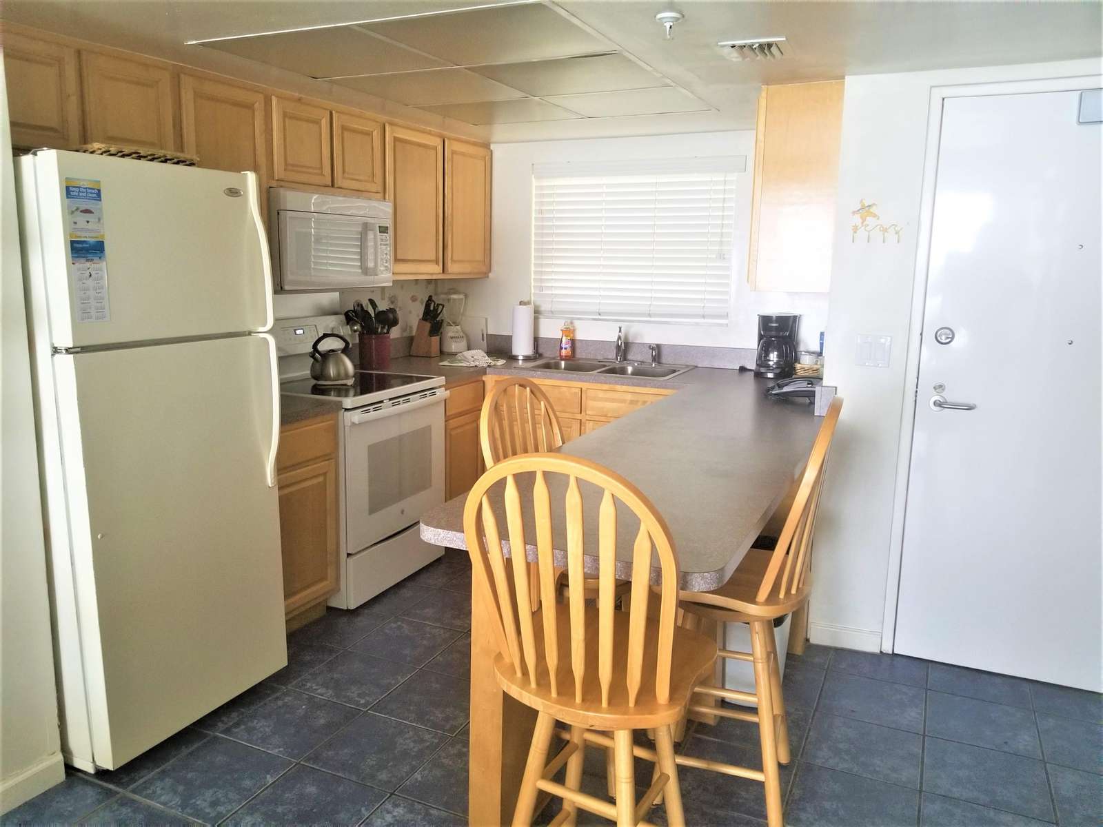 View of kitchen