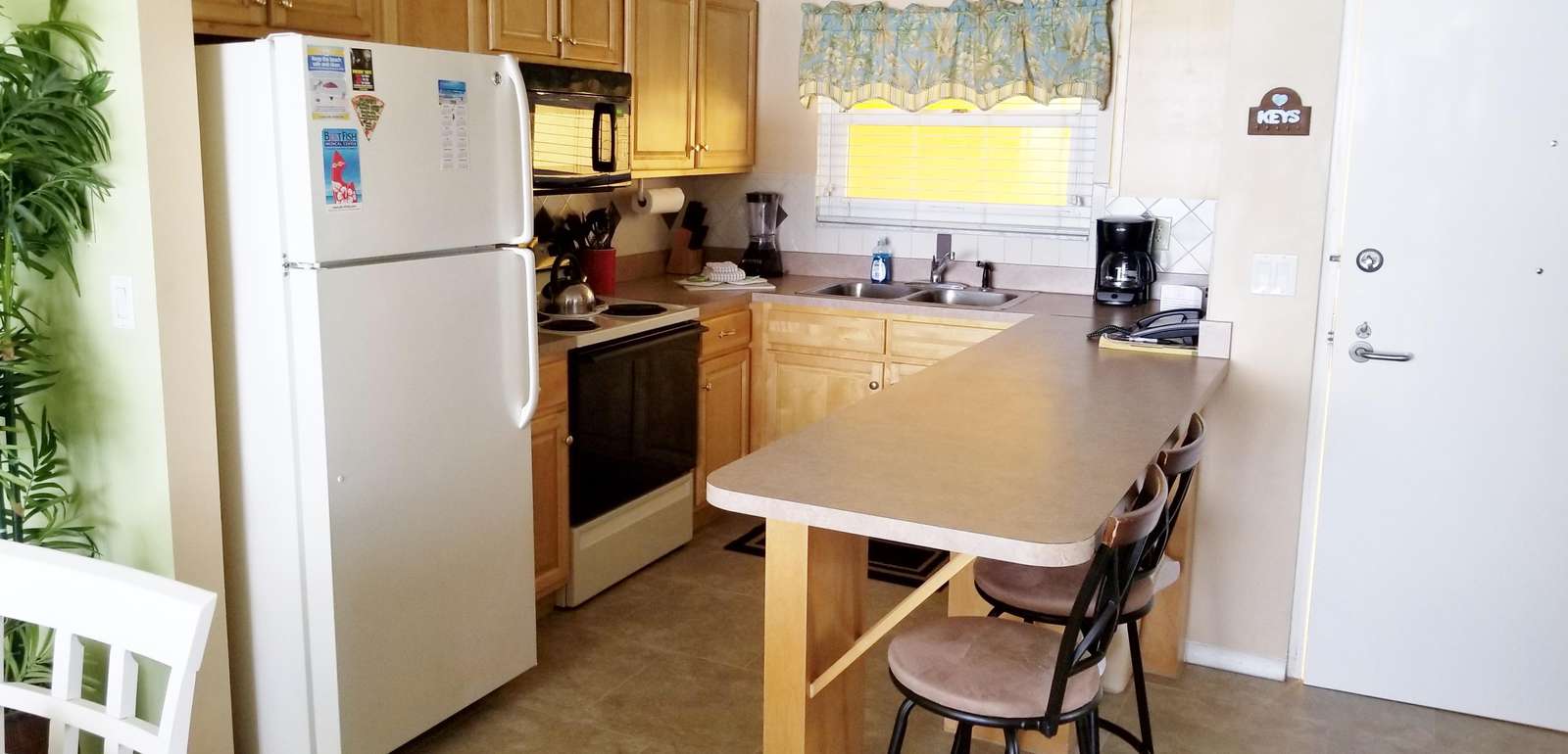 View of kitchen