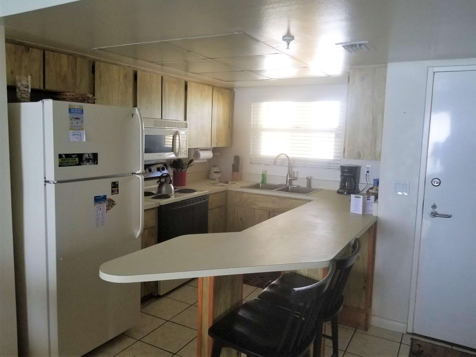 Kitchen from dining room