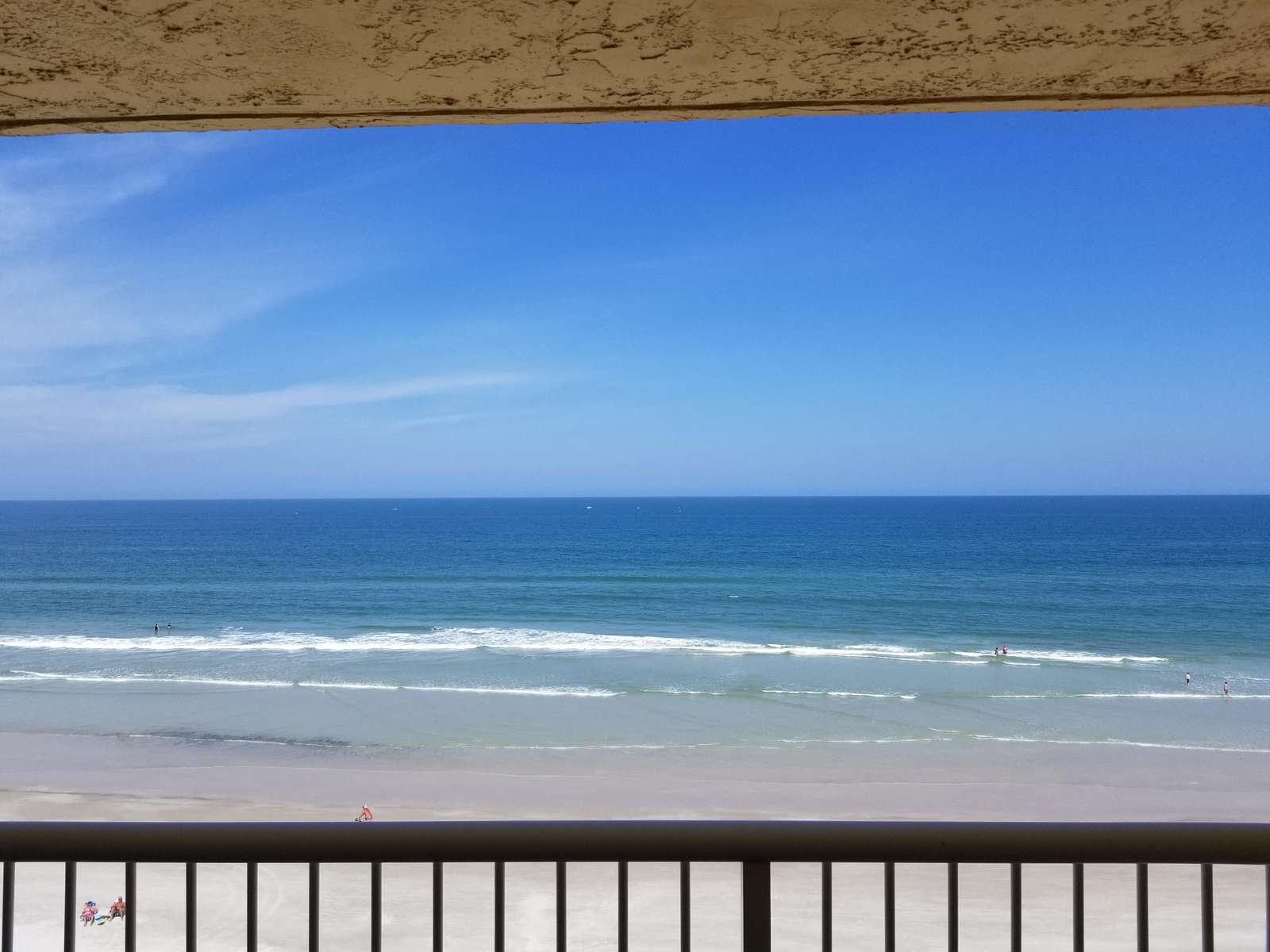 View on an average day