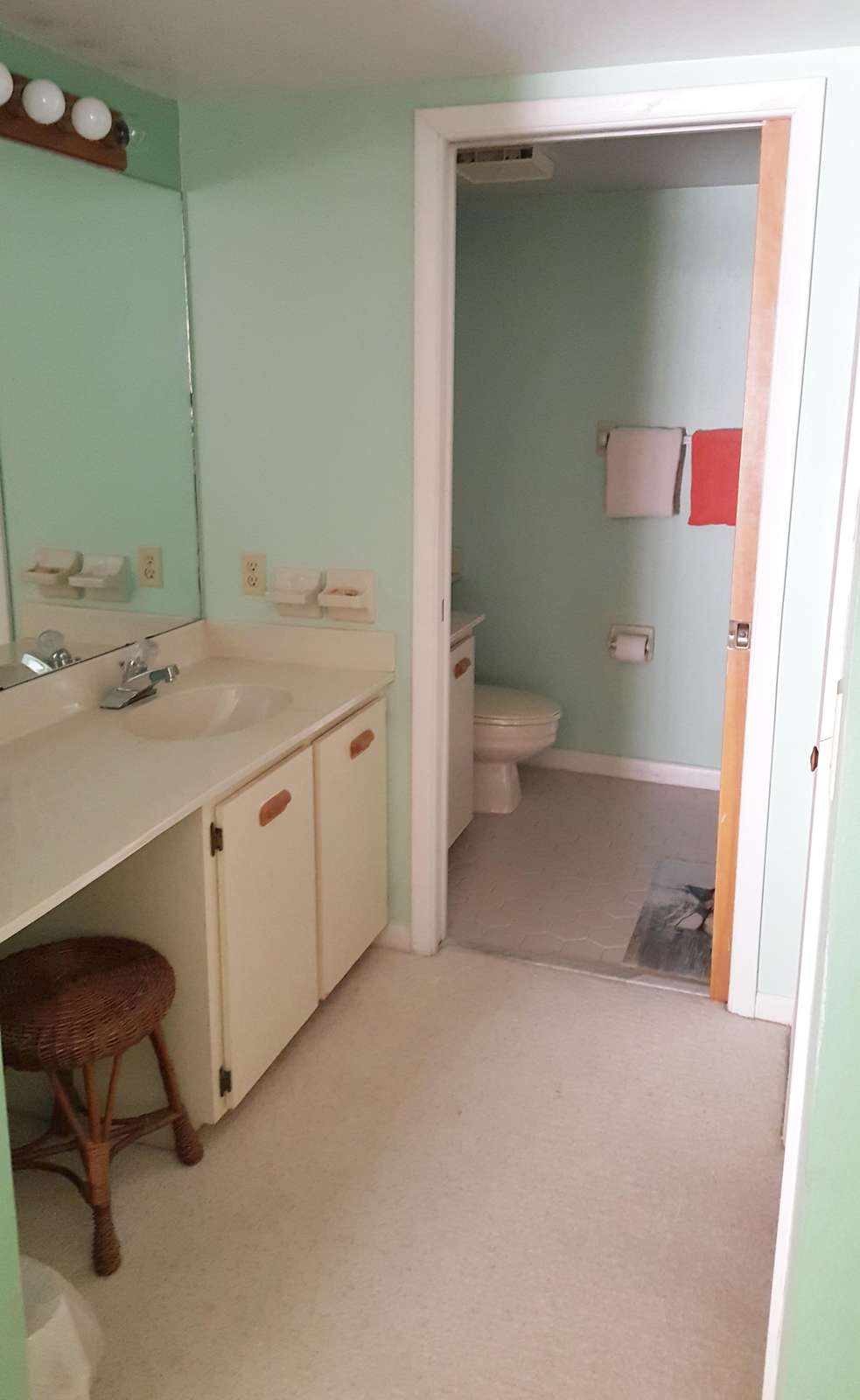 Master bath with shower