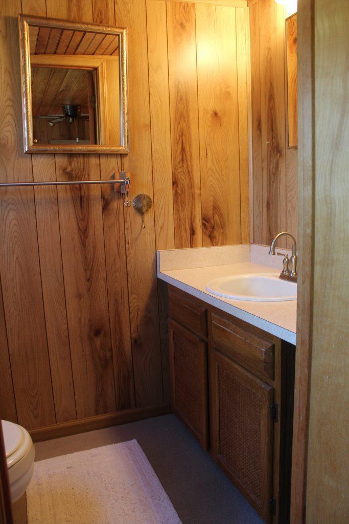 Half bath off of Master bedroom
