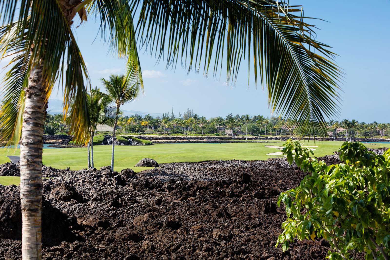 More mountain and golf course views